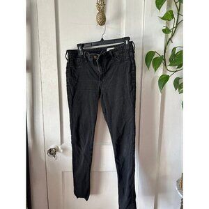 Hollister High Rise Super Skinny Black Jeans 15” jeans